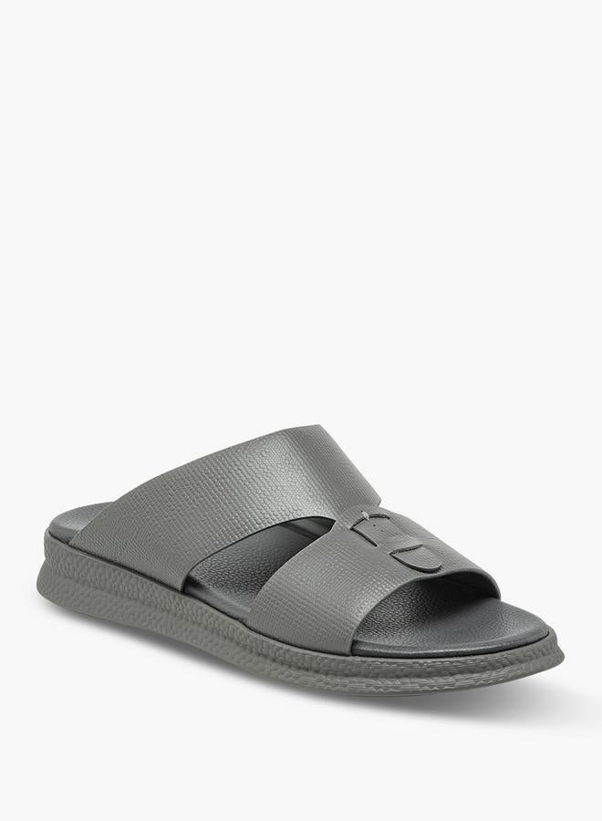 لو كونفورت صنادل رجالية مريحة بتفاصيل إبزيم - تشكيلة رمضان - Image 3